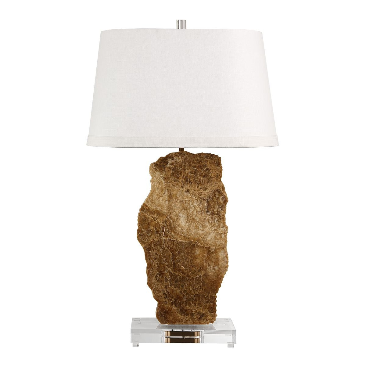 Uttermost Slice Table Lamp - Latte Onyx