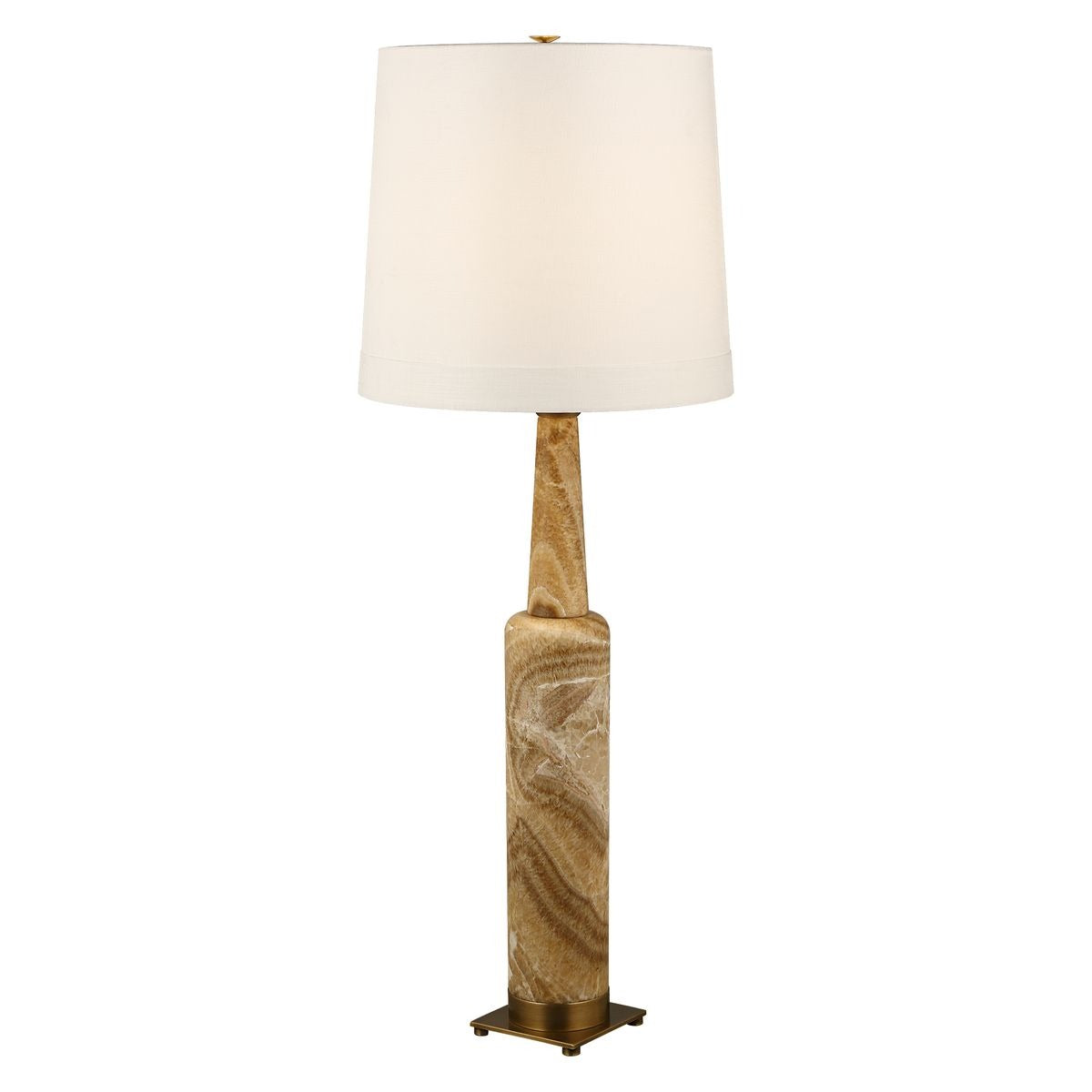 Uttermost Statuesque Table Lamp - Latte Onyx