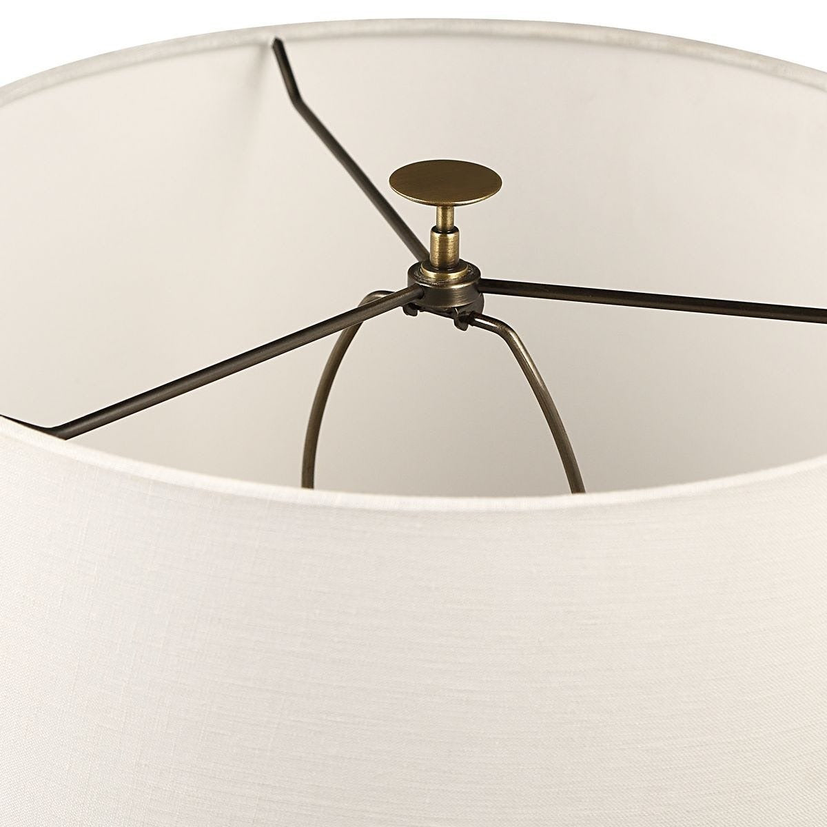 Uttermost Statuesque Table Lamp - Latte Onyx