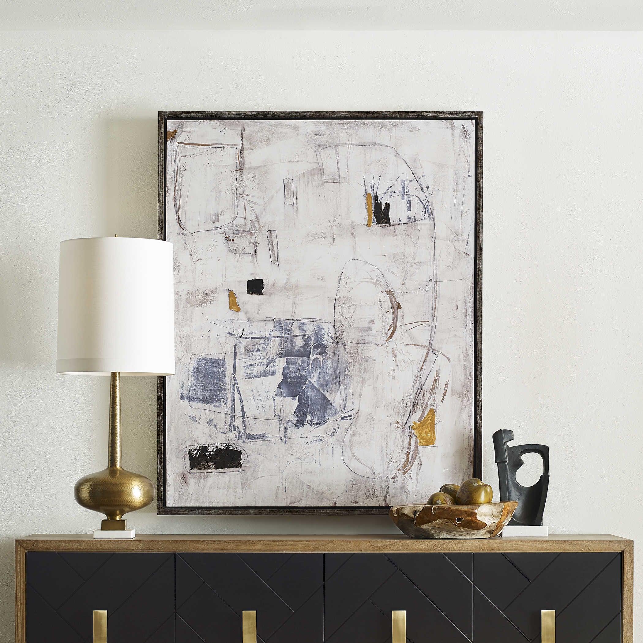 Uttermost Boom Town Framed Canvas