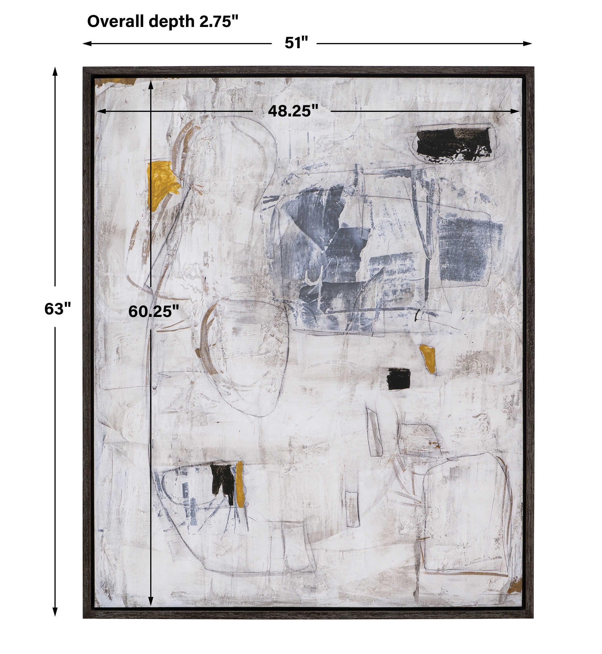 Uttermost Boom Town Framed Canvas
