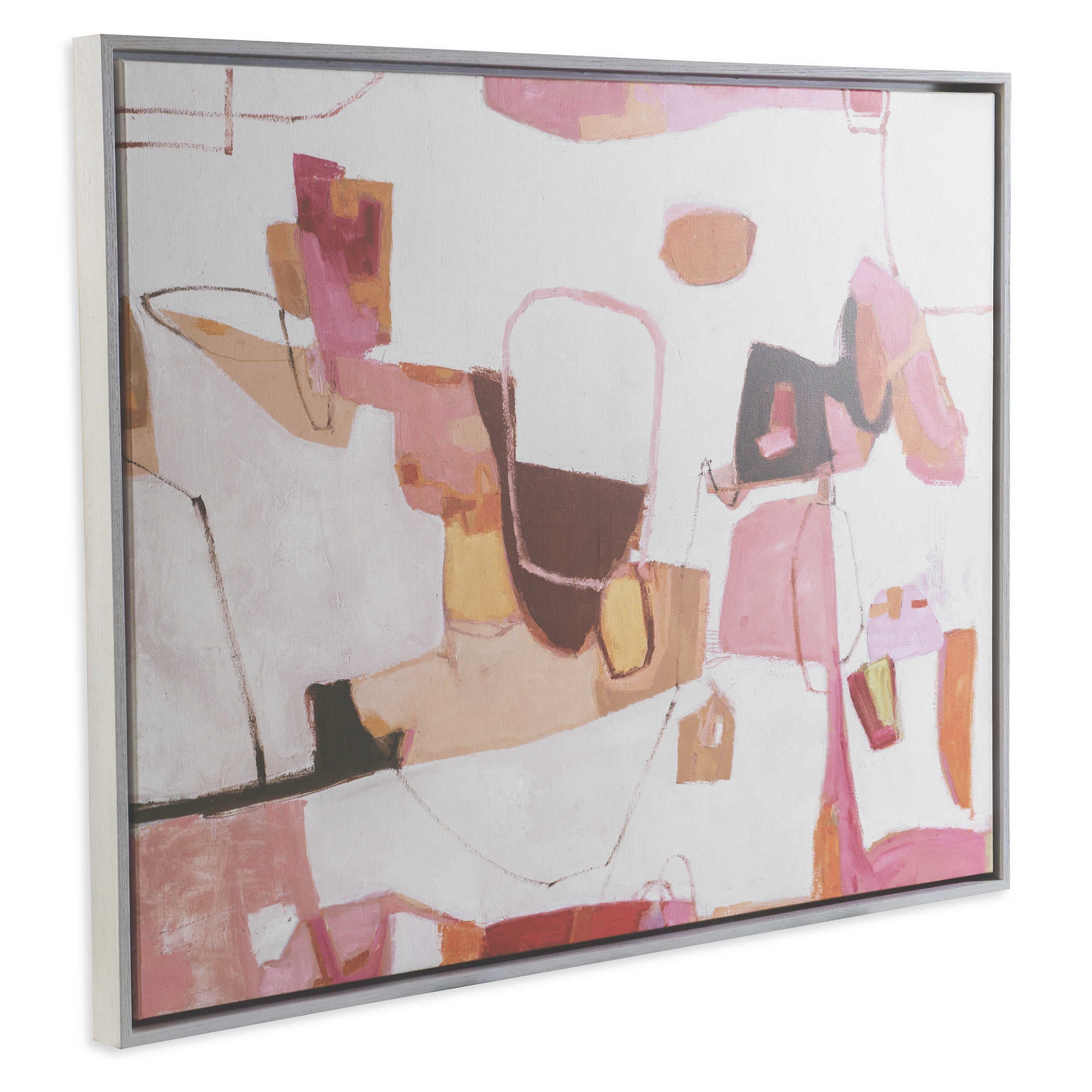 Uttermost She Came For The View Framed Canvas