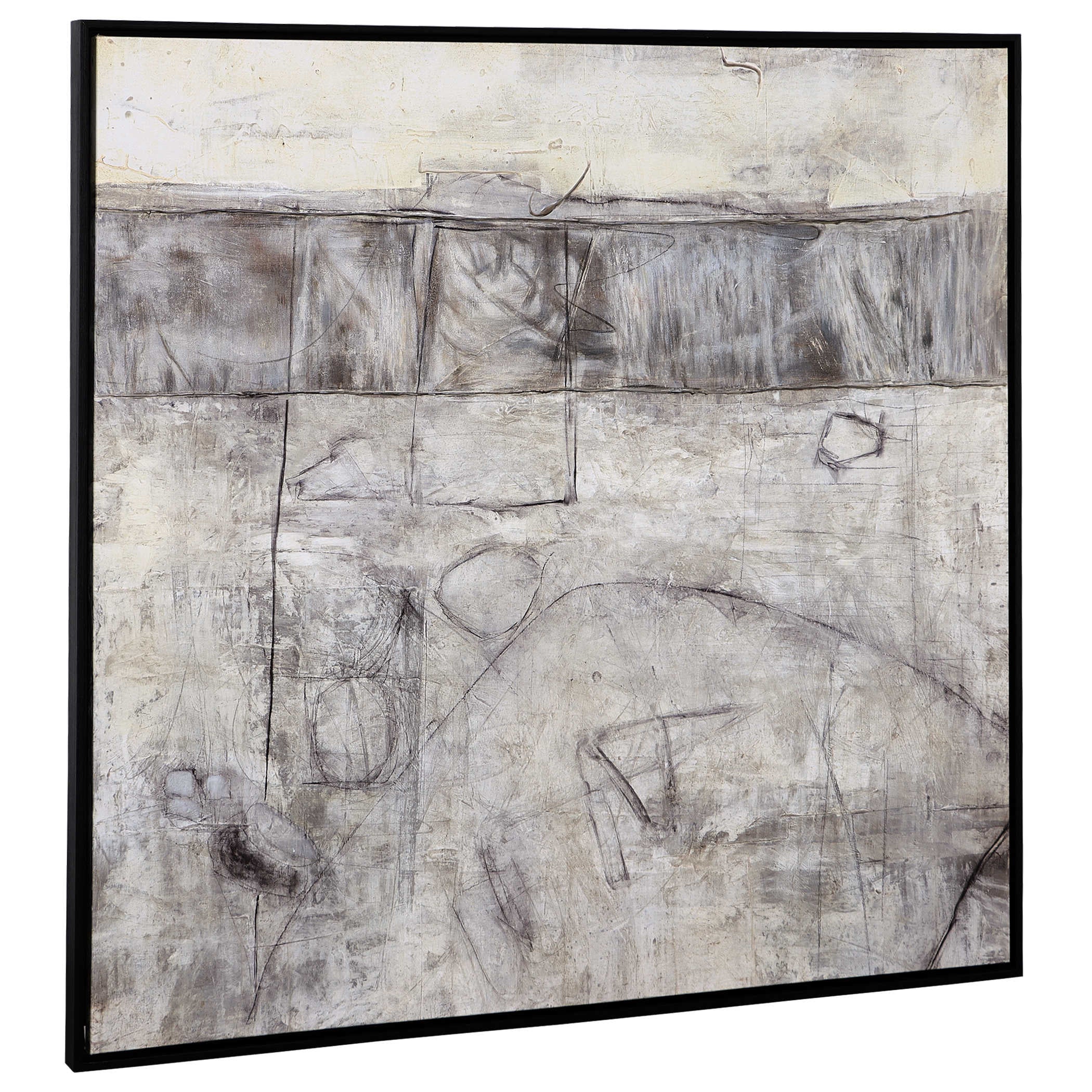 Uttermost Edge of Day Framed Canvas