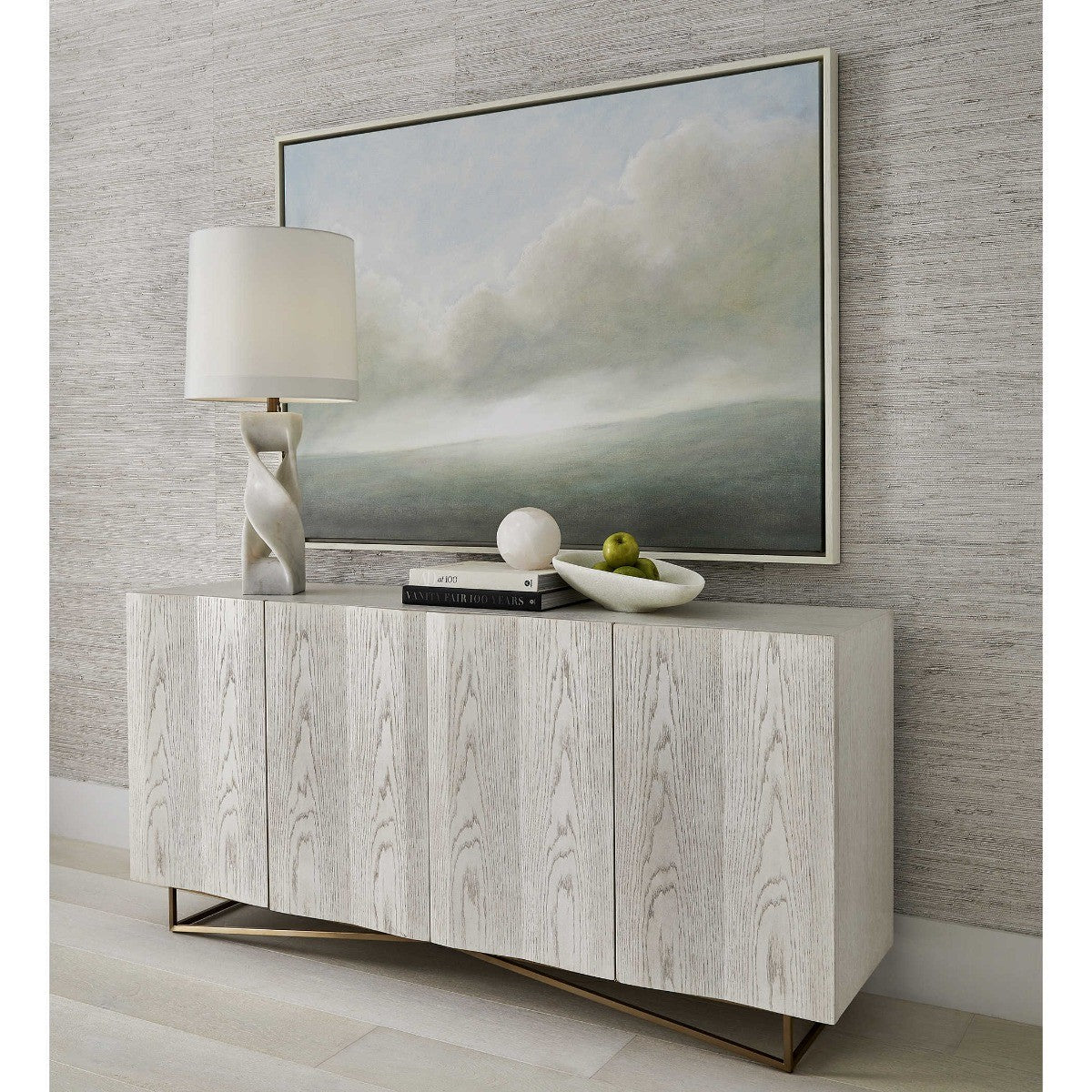 Uttermost Aurora Framed Canvas