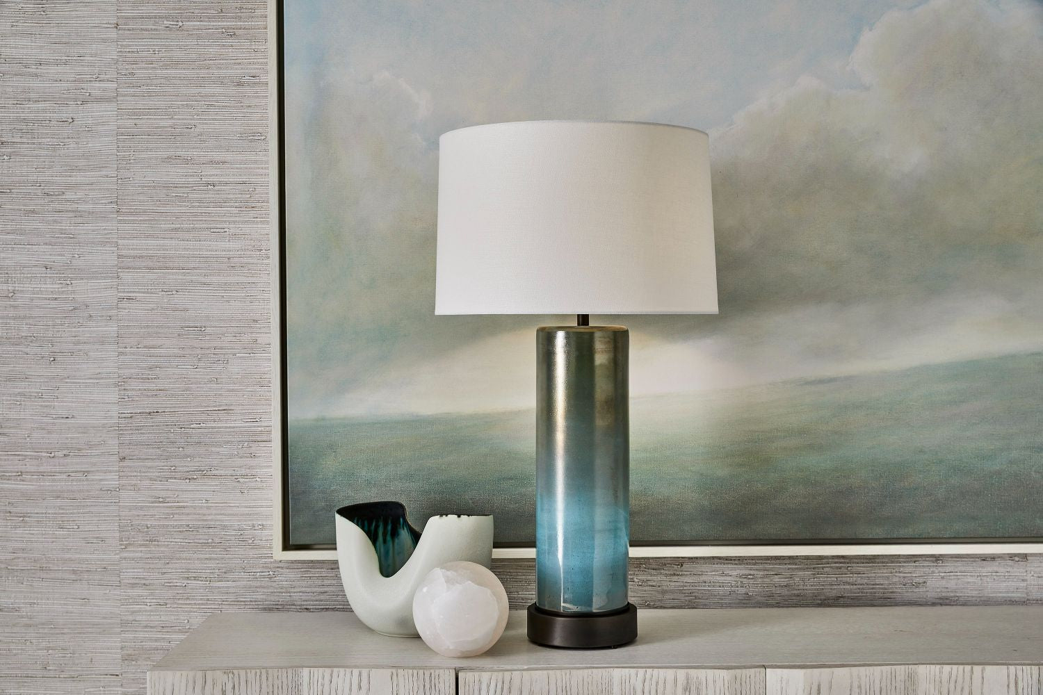 Uttermost Aurora Framed Canvas