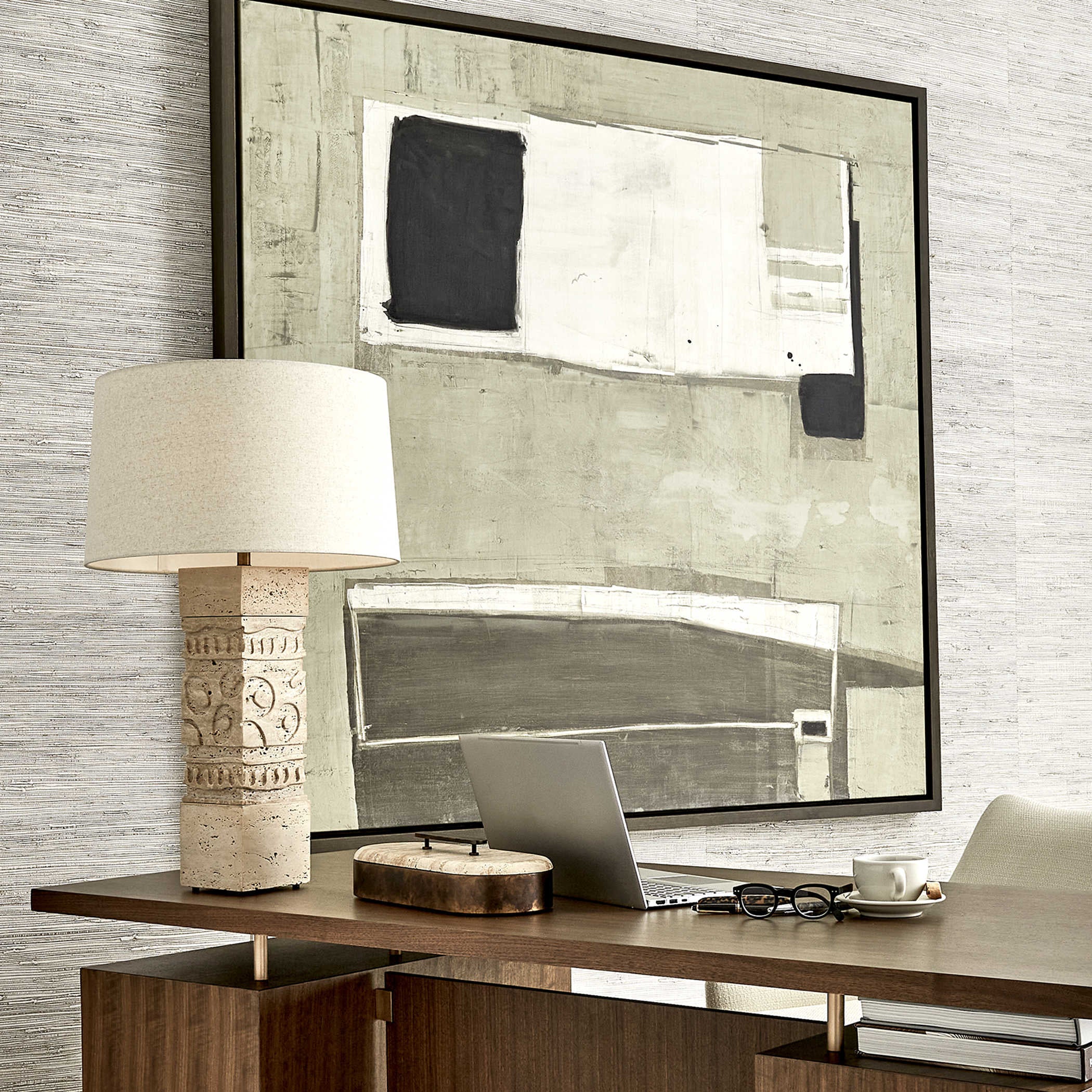 Uttermost Accentuate the Positive Framed Canvas