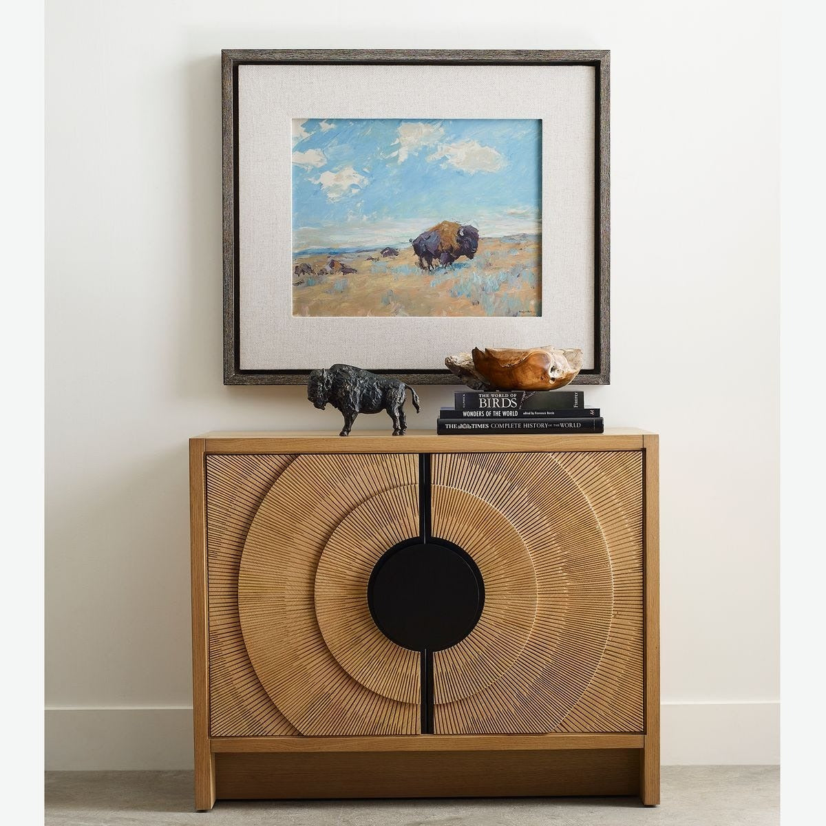 Uttermost Buffalo Framed Canvas