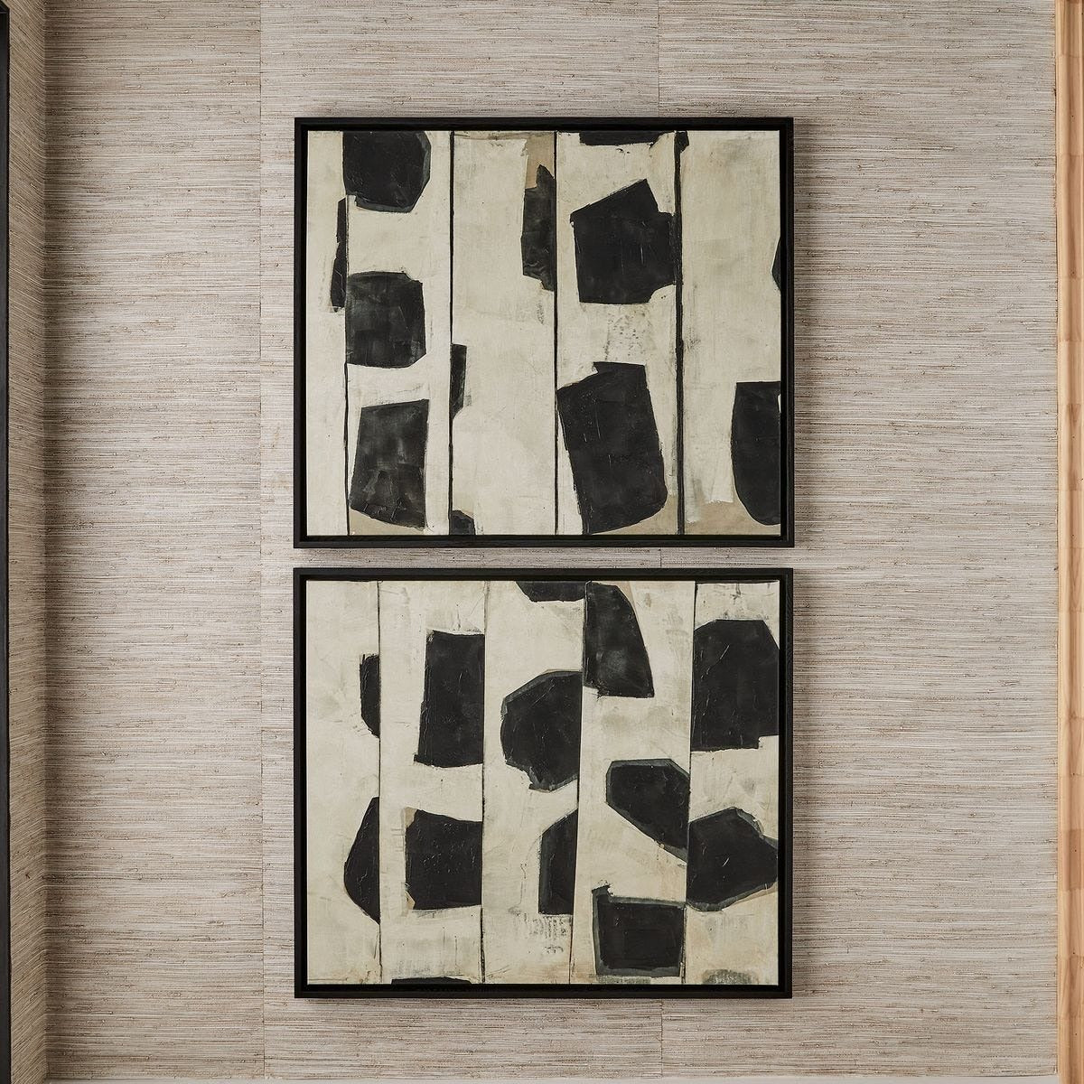 Uttermost On The Line Framed Canvases Set of 2