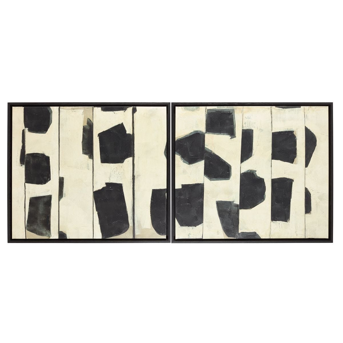 Uttermost On The Line Framed Canvases Set of 2