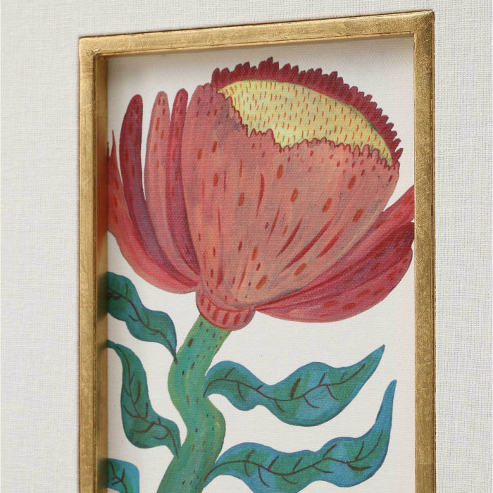 Uttermost Fantasy Florals Framed Canvases - Set of 12