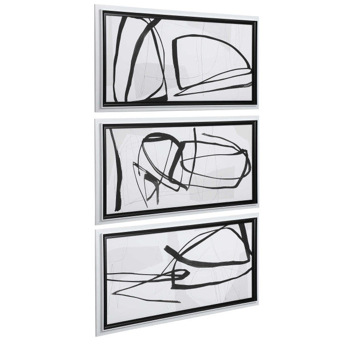 Uttermost Jargon Wall Art, Set of 3