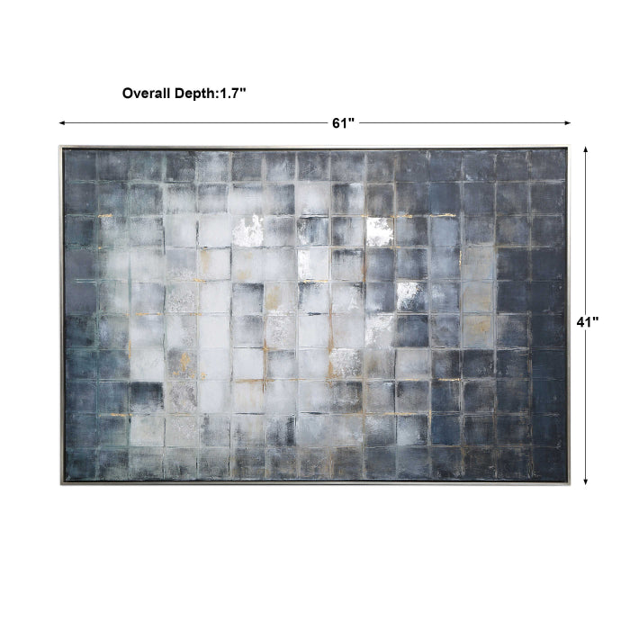 Uttermost Graphs Hand Painted Canvas
