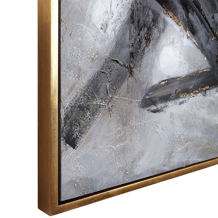 Uttermost Slash Hand Painted Canvas