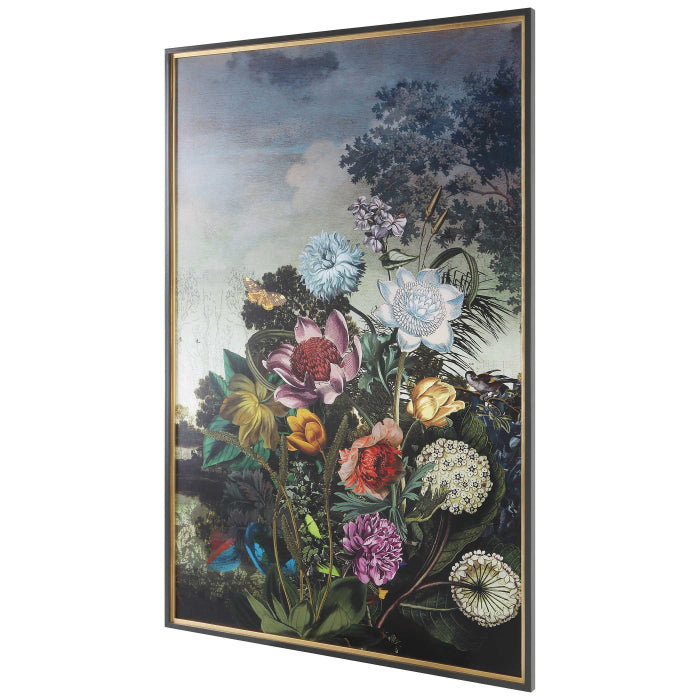 Uttermost Tranquil Garden Fantasy Framed Print