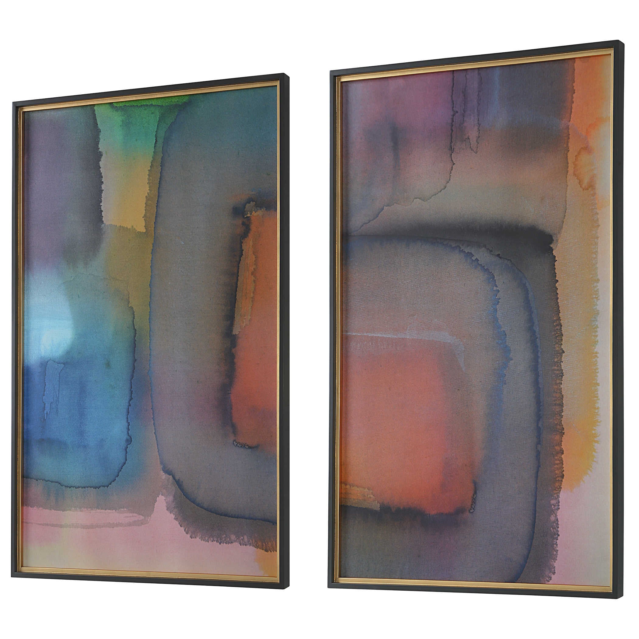 Uttermost Prismatic Set of 2 Framed Prints
