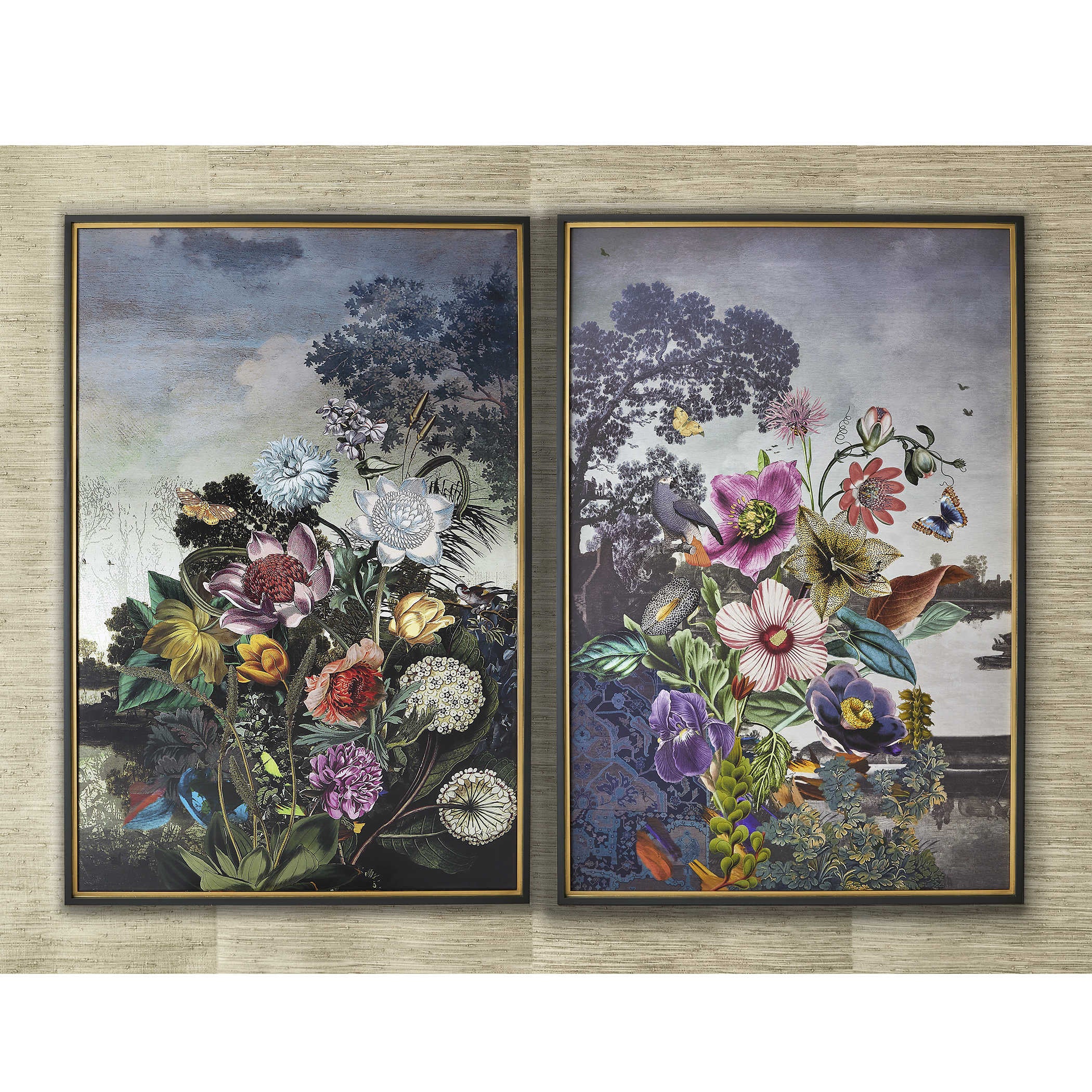 Uttermost Serene Garden Fantasy Framed Print