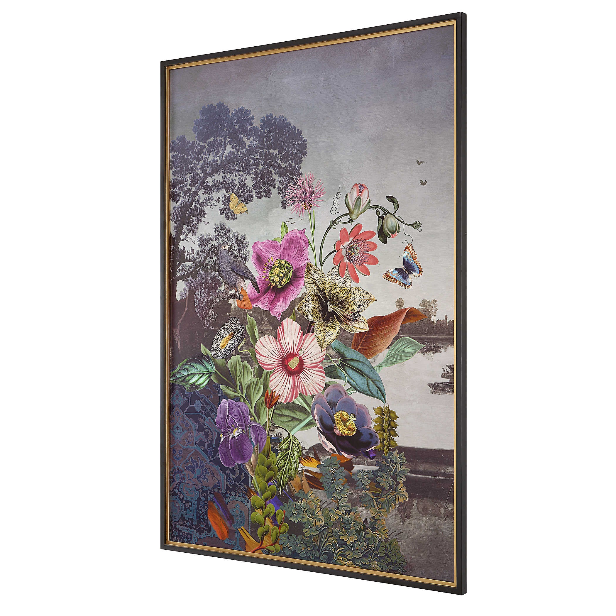 Uttermost Serene Garden Fantasy Framed Print