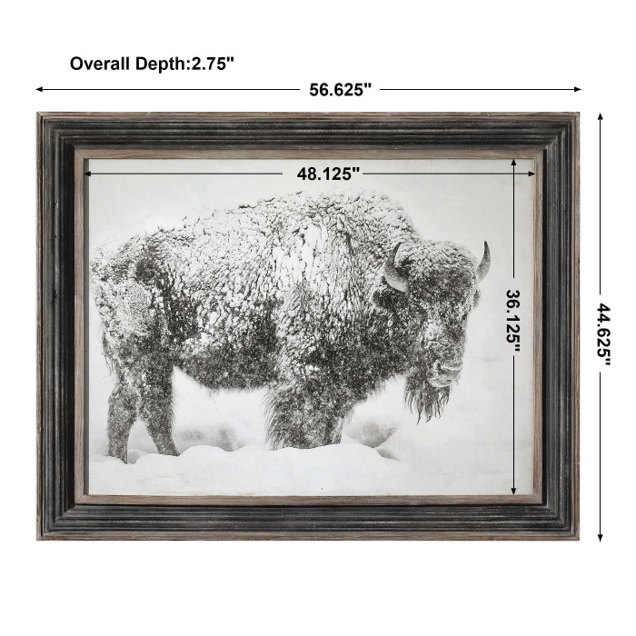 Uttermost In the Storm Framed Print