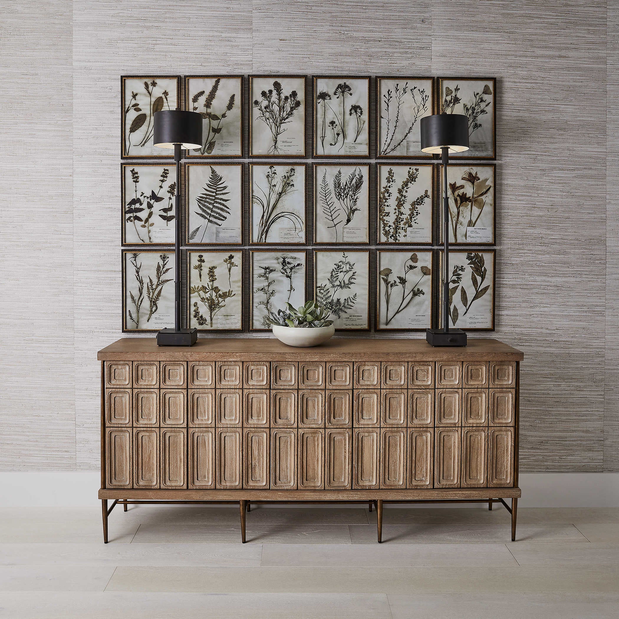 Uttermost Botany Set of 18 Framed Prints
