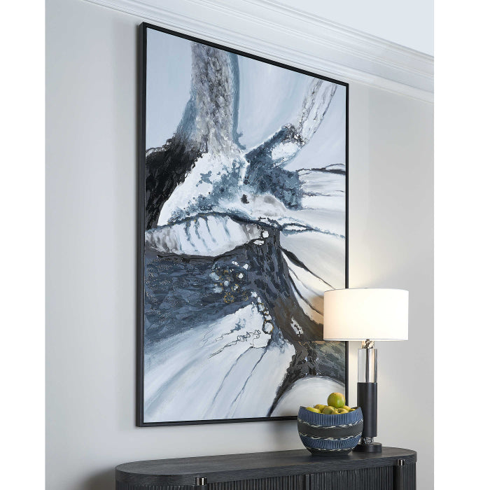 Uttermost Go With The Flow Hand Painted Canvas