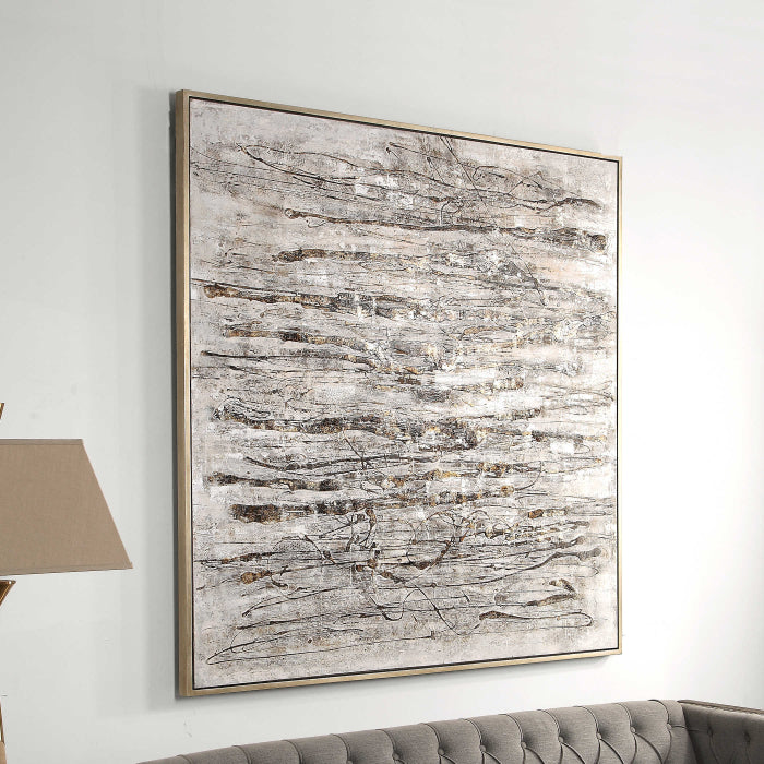 Uttermost Scribbles Hand Painted Canvas