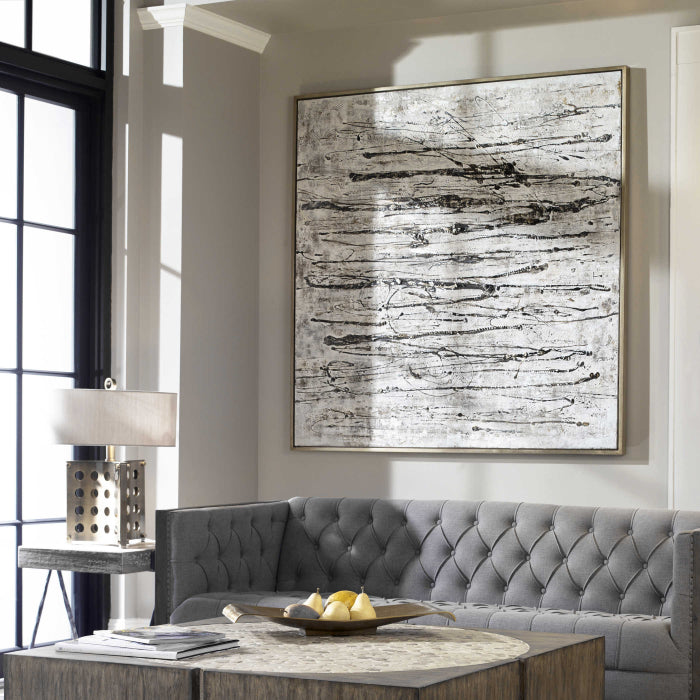 Uttermost Scribbles Hand Painted Canvas