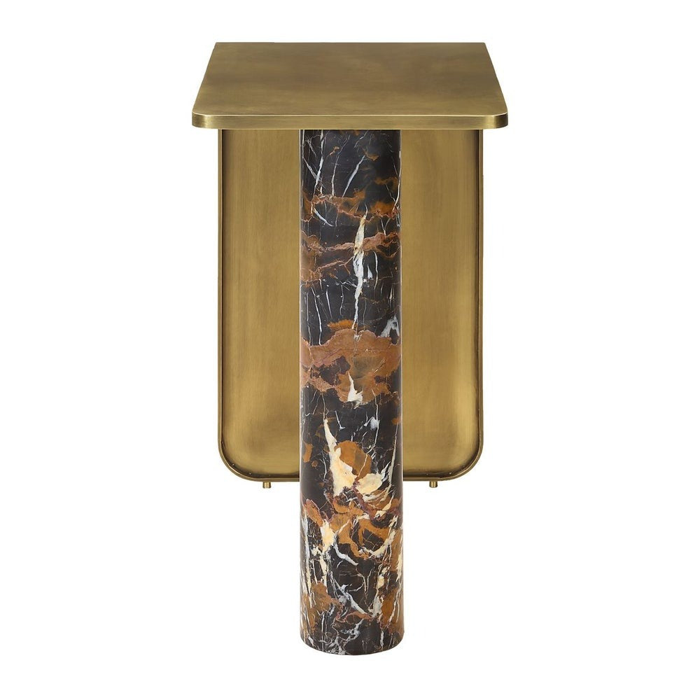 Uttermost Pillar of Strength Accent Table