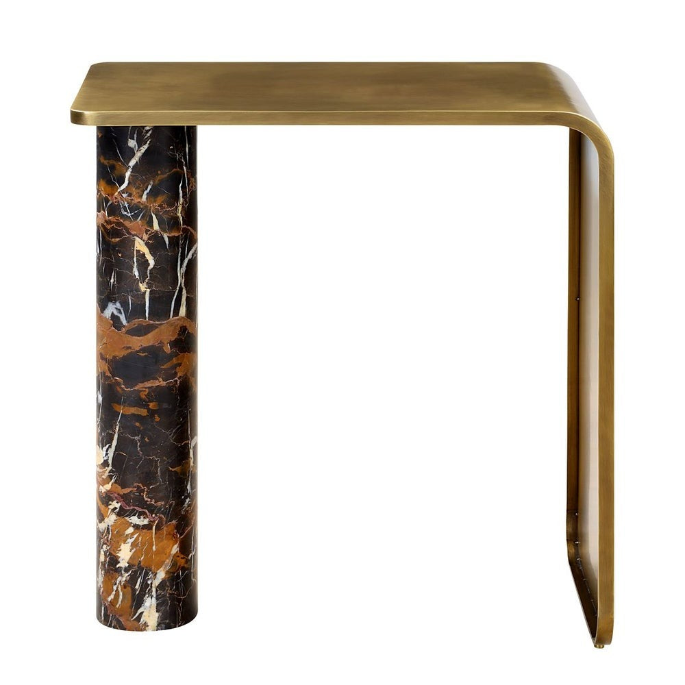 Uttermost Pillar of Strength Accent Table