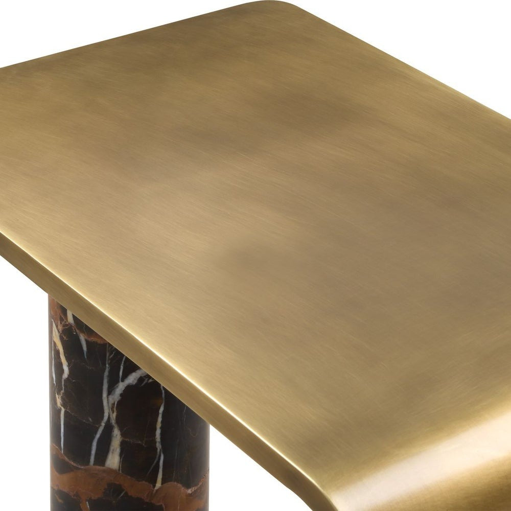 Uttermost Pillar of Strength Accent Table