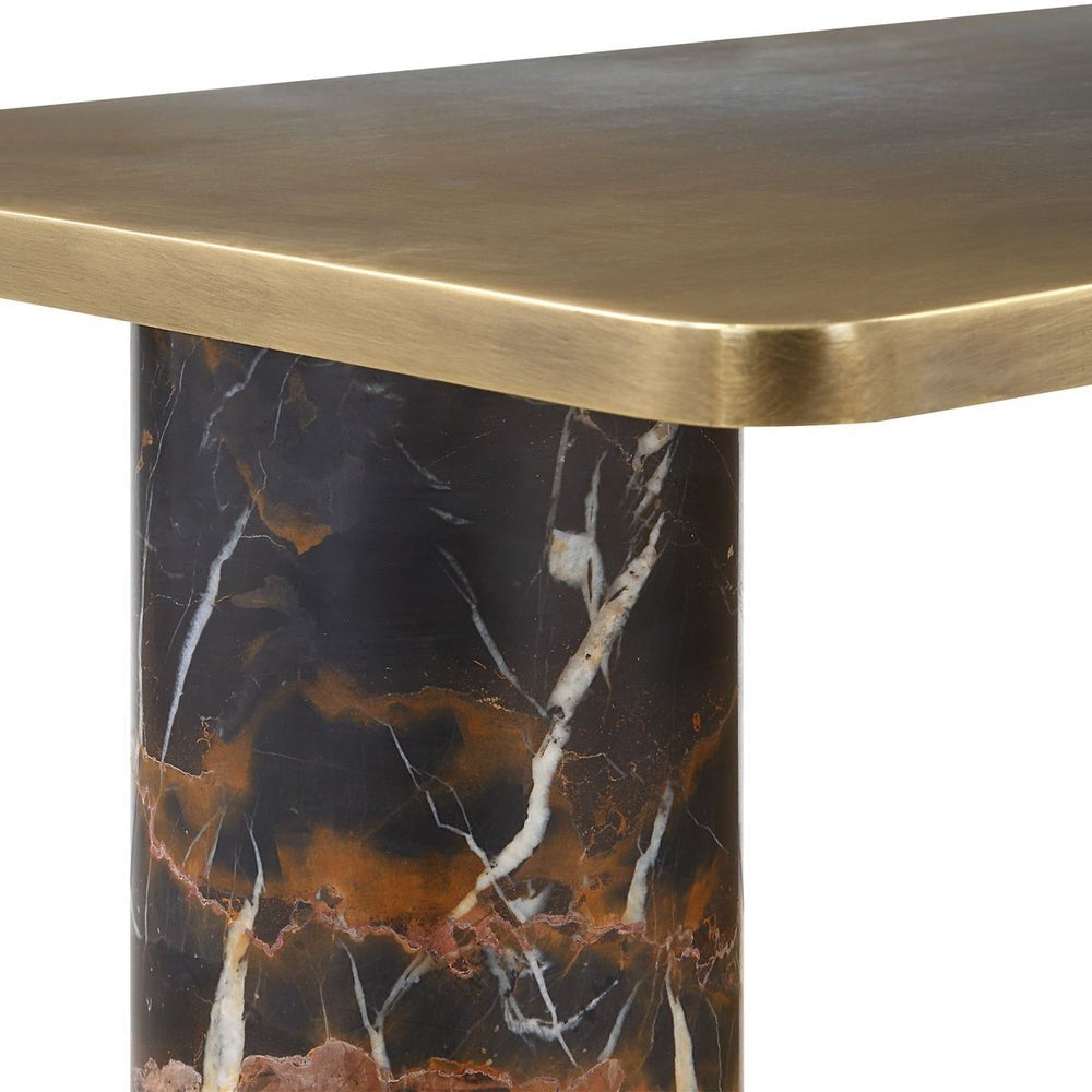 Uttermost Pillar of Strength Accent Table