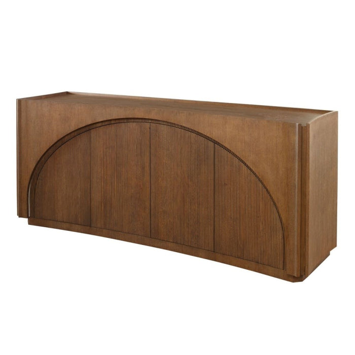 Uttermost High Light, Lighted 4 Door Console Cabinet