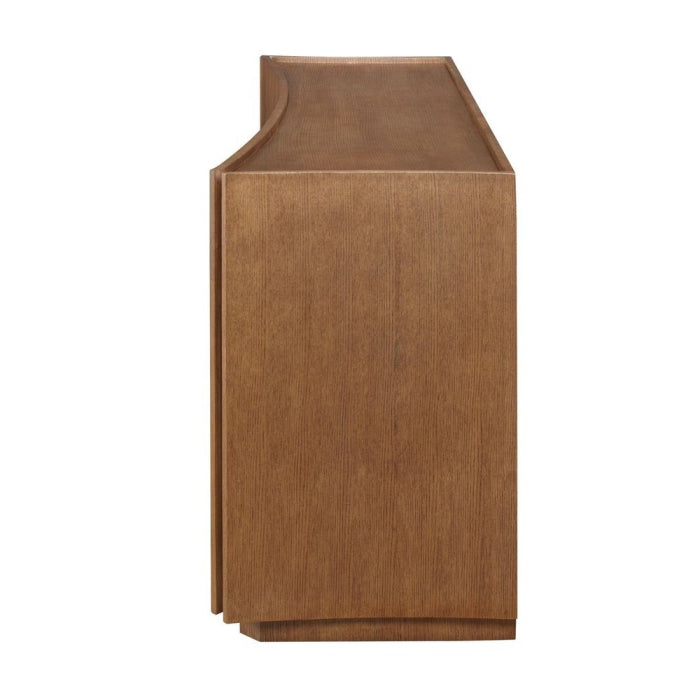 Uttermost High Light, Lighted 4 Door Console Cabinet
