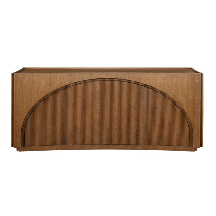 Uttermost High Light, Lighted 4 Door Console Cabinet