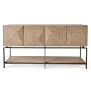 Trapezoid 4 Door Cabinet