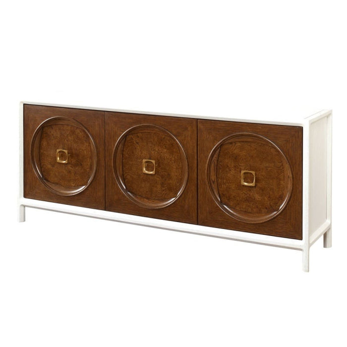 Uttermost Roundabout 3 Door Cabinet