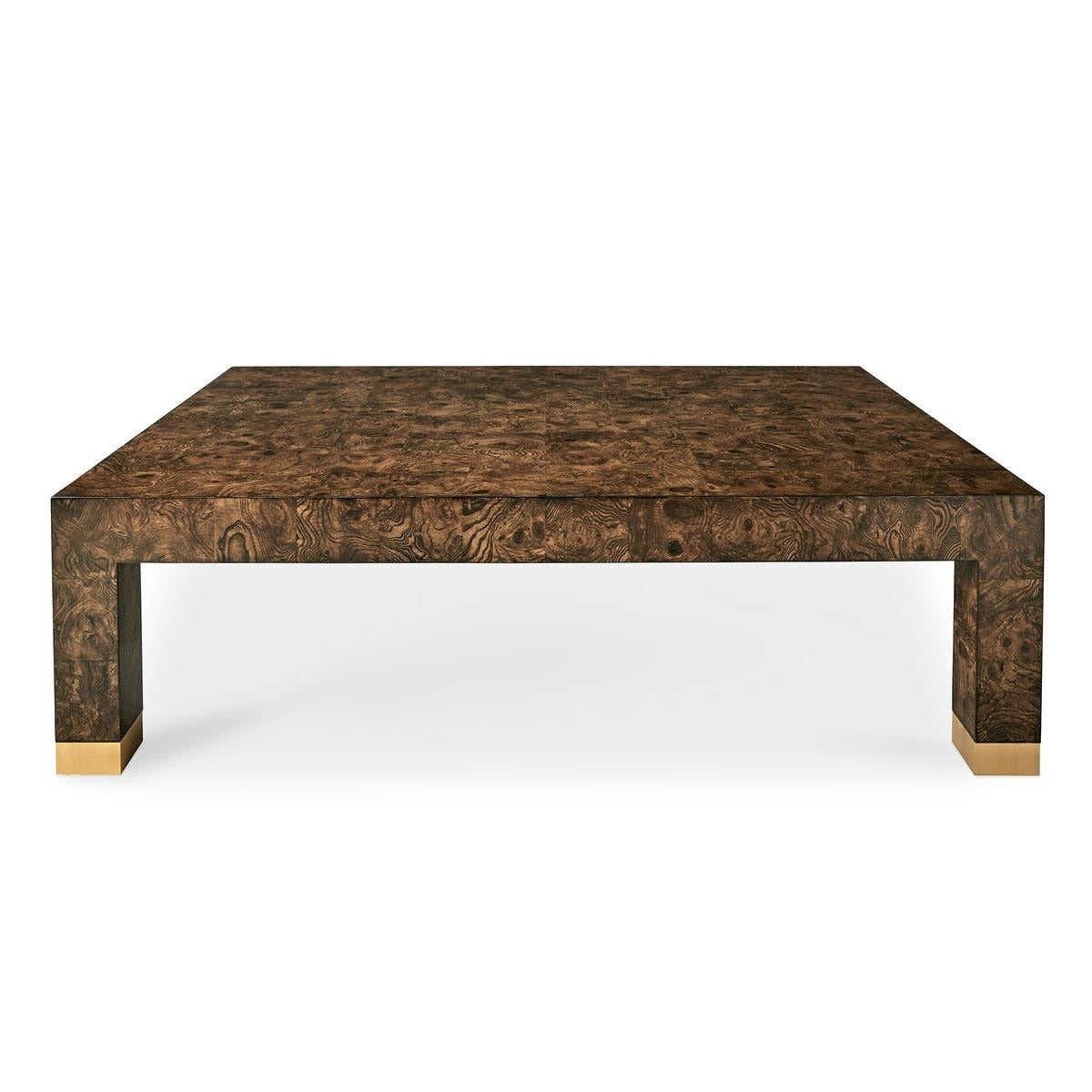Ingrain Coffee Table in Cocoa Brown