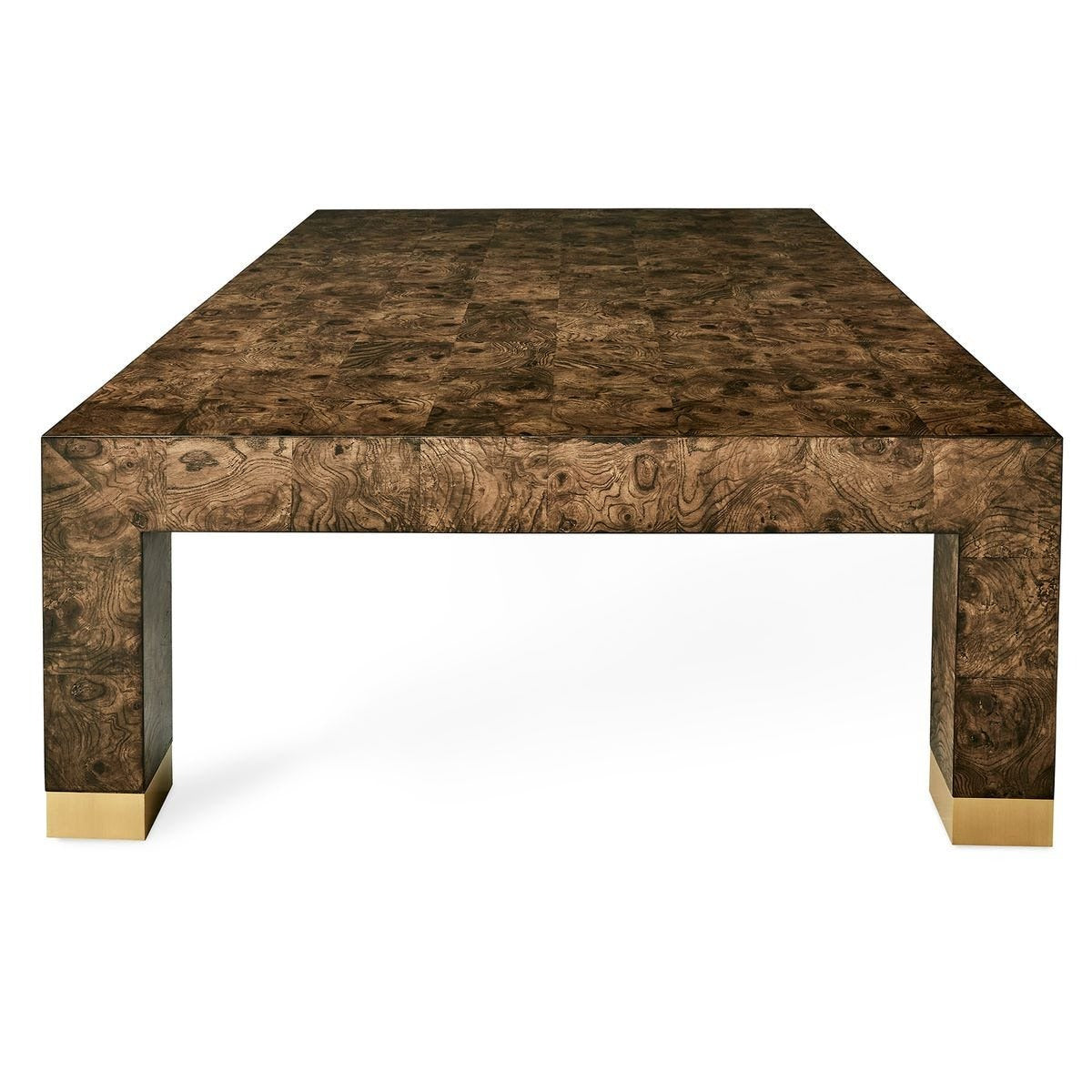 Uttermost Ingrain Coffee Table in Cocoa Brown