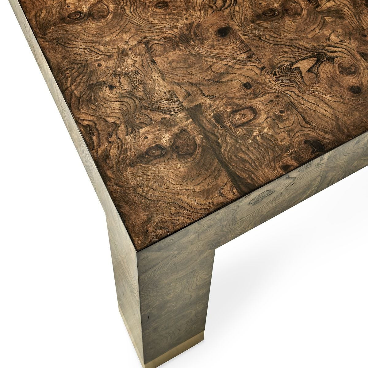 Uttermost Ingrain Coffee Table in Cocoa Brown