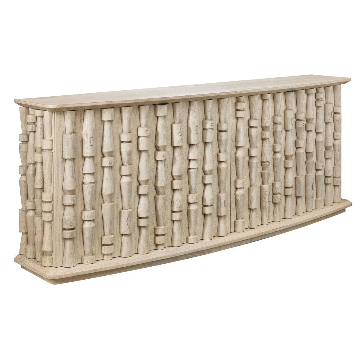 Uttermost Spindle 4 Door Cabinet