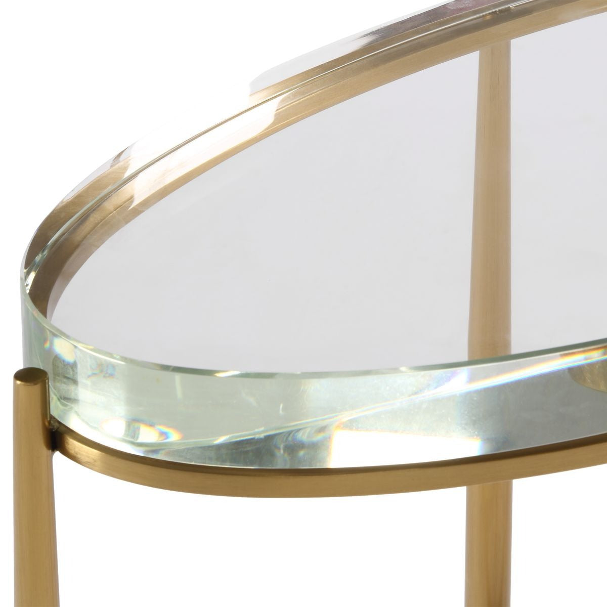 Uttermost Crystal Clear Accent Table