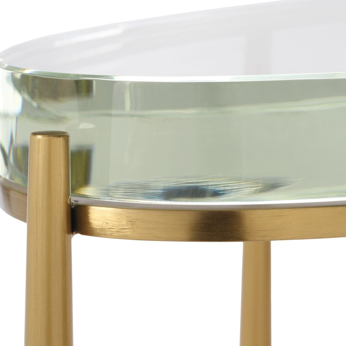Uttermost Crystal Clear Accent Table