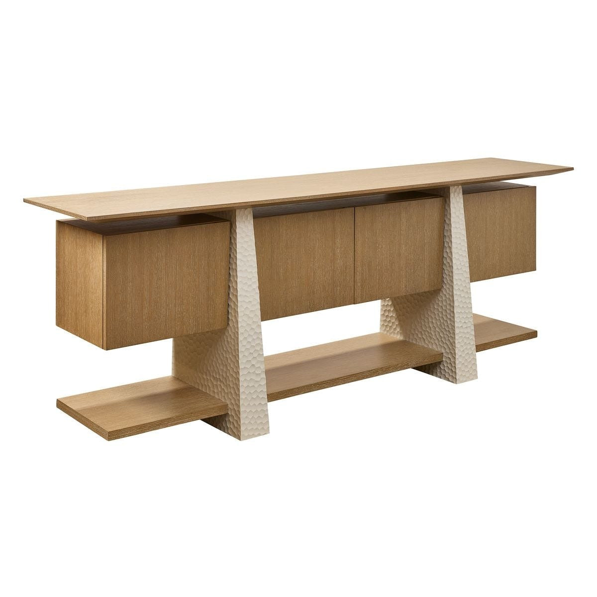 Uttermost Hewn 4 Door Cabinet