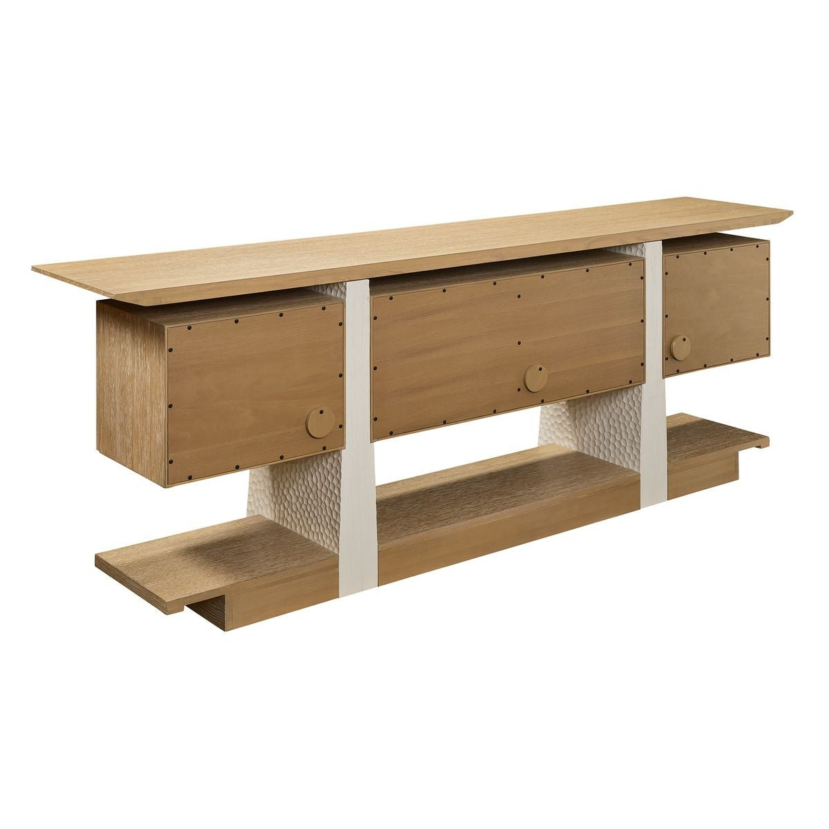 Uttermost Hewn 4 Door Cabinet