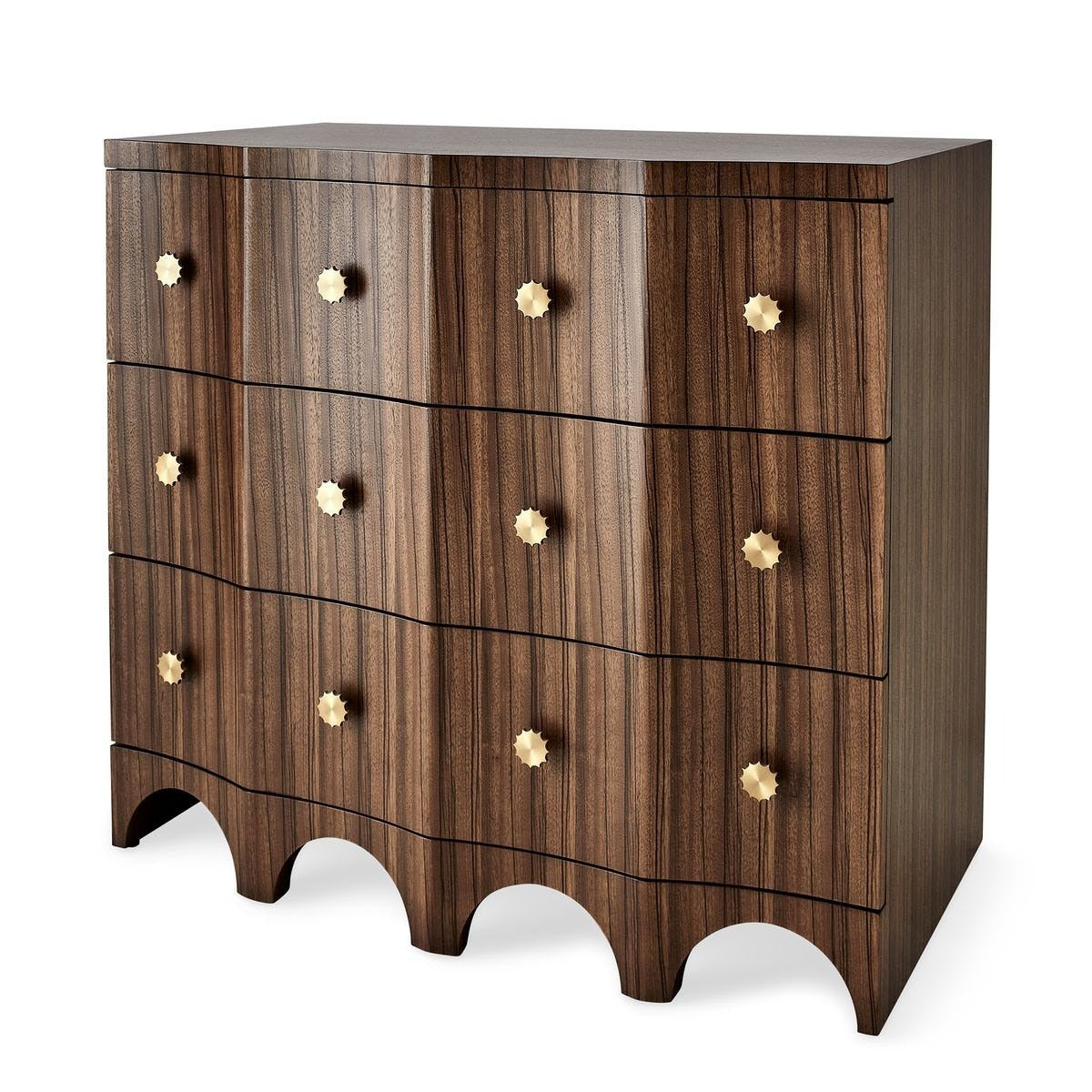 Uttermost Grand Flute 3 Drawer Chest