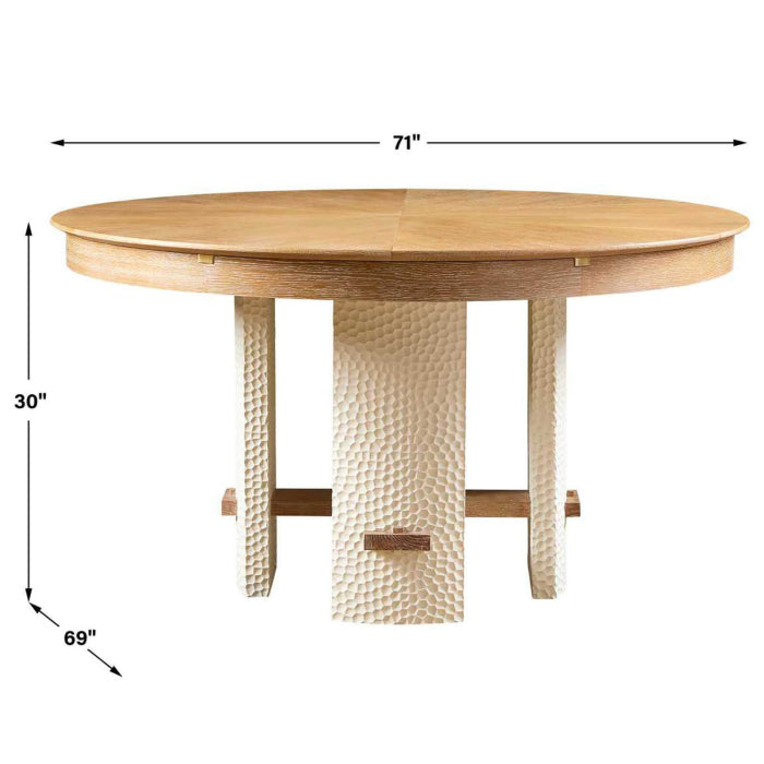 Uttermost Hewn Extending Dining Table - 140-180cm