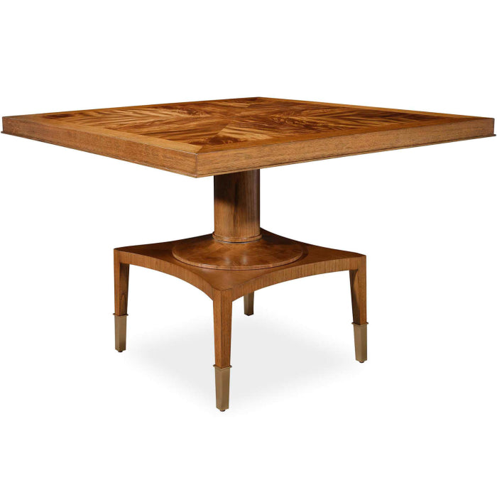 Uttermost Put You On A Pedestal Game Table in Golden Brown