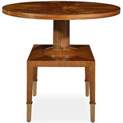 Put You On A Pedestal Side Table in Golden Brown