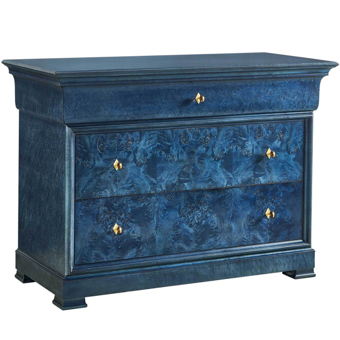 Uttermost Louis Philippe Chest of Drawers in True Blue