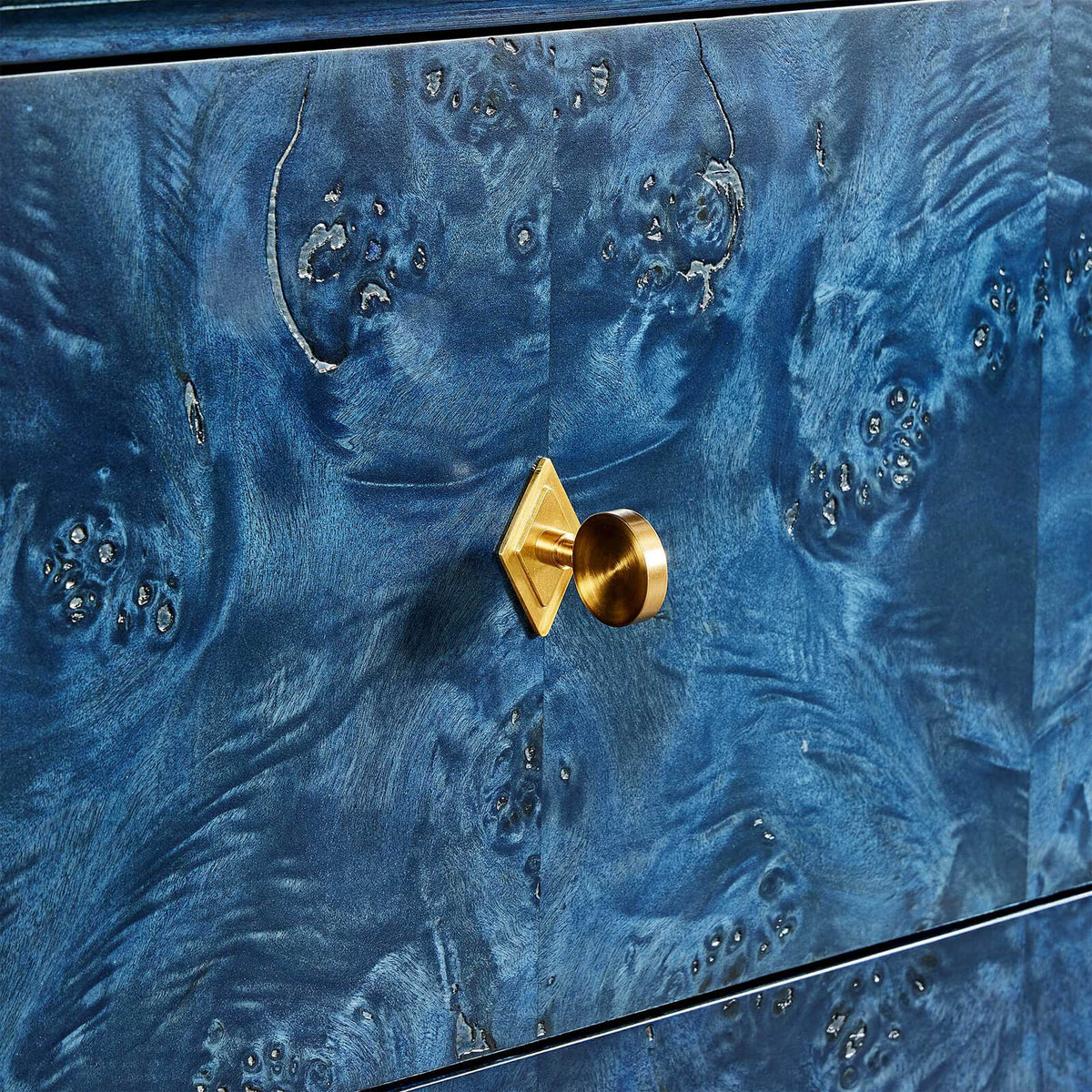 Uttermost Louis Philippe Chest of Drawers in True Blue