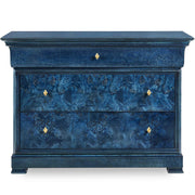 Louis Philippe Chest of Drawers in True Blue